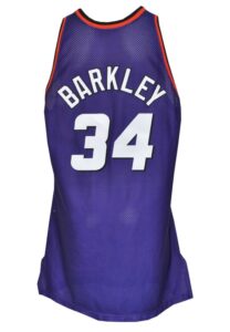 1993-94 Charles Barkley Phoenix Suns Game-Used Road Jersey