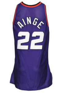 1993-94 Danny Ainge Phoenix Suns Game-Used Road Jersey