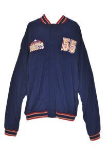 1993-94 Dikembe Mutombo Denver Nuggets Road Warm-Up Suit