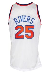 1993-94 Doc Rivers New York Knicks Game-Used Home Jersey 