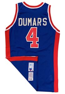 1993-94 Joe Dumars Detroit Pistons Game-Used Jersey