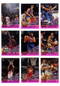 1993-94 NBA Topps Stadium Beam Team Set