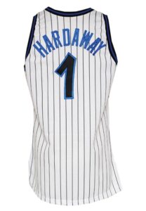 1993-94 Penny Hardaway Orlando Magic Game-Used & Autographed Home Jersey