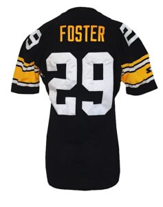 1993 Barry Foster Pittsburgh Steelers Game-Used & Autographed Home Jersey