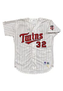 1993 Dave Winfield Minnesota Twins Game-Used Home Jersey