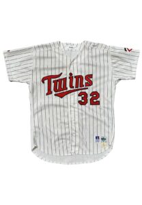 1993 Dave Winfield Minnesota Twins Game-Used Jersey