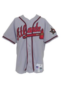 1993 Jeff Blauser Atlanta Braves All-Star Game-Used & Autod Jersey & 1993 Pat Corrales Atlanta Braves Coaches Worn & Autod All-Star Game Jersey