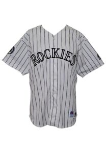 1993 Joe Girardi Colorado Rockies Game-Used Home Jersey & Pants