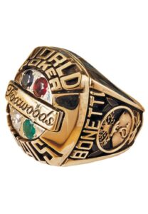 1993 John Bonetti World Poker Finals Championship Ring