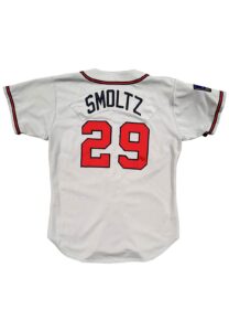 1993 John Smoltz Atlanta Braves Game-Used Jersey