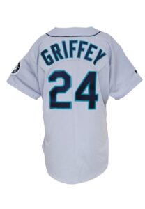 1993 Ken Griffey Jr. Seattle Mariners Game-Used Road Jersey & Autographed Pants