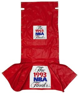 1993 NBA Finals Used Pole Pad from Old Chicago Stadium