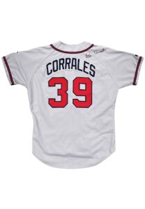 1993 Pat Corrales Atlanta Braves All-Star Game Coach’s Worn & Signed Jersey