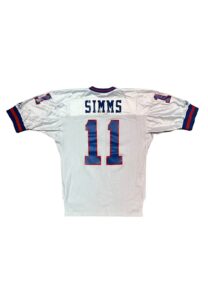 1993 Phil Simms NY Giants Game-Used Jersey