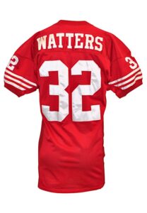 1993 Ricky Watters San Francisco 49ers Game-Used Road Jersey