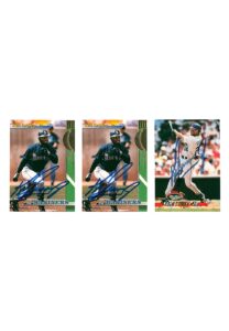 1993 Topps Stadium Club Ken Griffey Jr. Signed #1 & #591