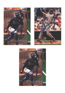 1993 Topps Stadium Club Ken Griffey Jr. Signed #1 & #591