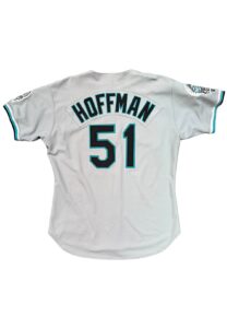 1993 Trevor Hoffman Florida Marlins Inaugural Season Game-Used Rookie Jersey