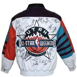 1993 Utah All-Star Weekend Players Autographed Jacket