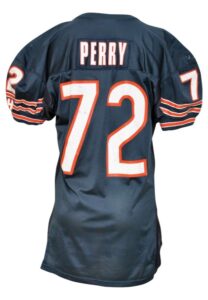 1993 William “The Refrigerator” Perry Chicago Bears Game-Used Home Jersey