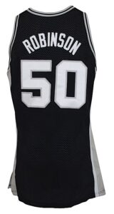 1994-1995 David Robinson San Antonio Spurs Game-Used Road Jersey