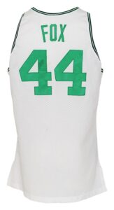 1994-1995 Rick Fox Boston Celtics Game-Used Home Uniform