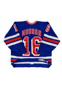 1994-95 Brian Noonan New York Rangers Game-Used Jersey