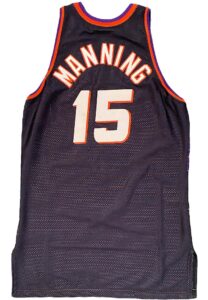 1994-95 Danny Manning Phoenix Suns Game-Used Road Jersey