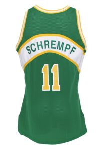 1994-95 Detlef Schrempf Seattle SuperSonics Game-Used Road Jersey 