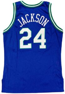 1994-95 Jim Jackson Dallas Mavericks Game-Used Road Jersey