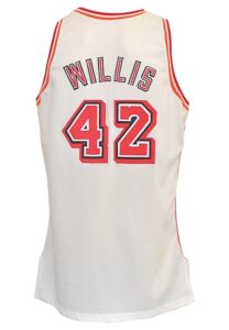 1994-95 Kevin Willis Miami Heat Game-Used Home Jersey (Photo-Matched)