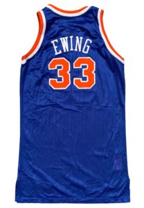 1994-95 Patrick Ewing New York Knicks Game-Used Jersey