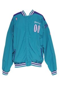 1994-95 Robert Parish Charlotte Hornets Worn Warm-Up Jacket