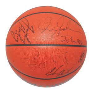 1994-95 San Antonio Spurs Team Autographed Basketball