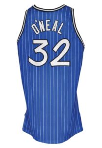 1994-95 Shaquille O’Neal Orlando Magic Game-Used Road Jersey 