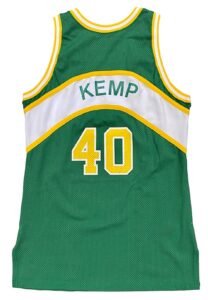 1994-95 Shawn Kemp Seattle SuperSonics Game-Used Jersey