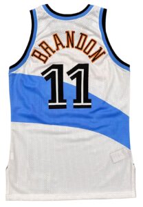 1994-95 Terrell Brandon Cleveland Cavaliers Game-Used Jersey