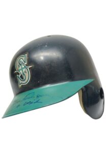 1994 Alex Rodriguez Rookie Seattle Mariners Game-Used & Autographed Helmet