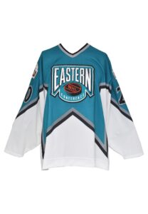 1994 Alexei Yashin Rookie Eastern Conference All-Star Game-Used and Autographed Jersey