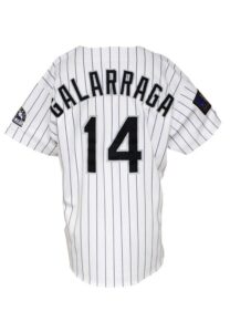 1994 Andres Galarraga Colorado Rockies Game-Used Home Jersey