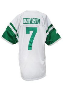 1994 Boomer Esiason New York Jets Game-Used Throwback Home Jersey