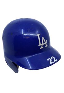 1994 Brett Butler LA Dodgers Game-Used Helmet