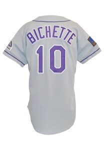 1994 Dante Bichette Colorado Rockies Road Jersey