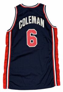 1994 Derrick Coleman USA “Dream Team II” FIBA World Championship Game-Used Jersey