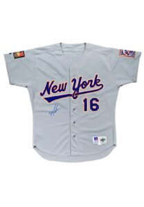 1994 Dwight Gooden NY Mets Game-Used & Signed Road Jersey