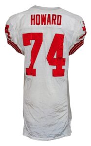 1994 Erik Howard NY Giants Game-Used Road Jersey