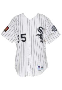 1994 Frank Thomas Chicago White Sox Game-Used & Autographed Home Uniform