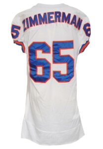 1994 Gary Zimmerman Denver Broncos Game-Used Road Jersey