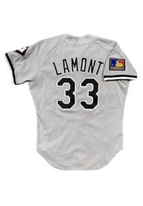 1994 Gene Lamont Chicago White Sox Manager Worn & Signed Road Jersey