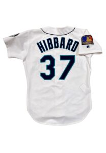 1994 Greg Hibbard Seattle Mariners Game-Used Home Jersey